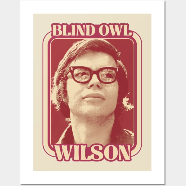 Blind Owl Wilson - Canned Heat Wall Art by Pitchin' Woo Design Co.